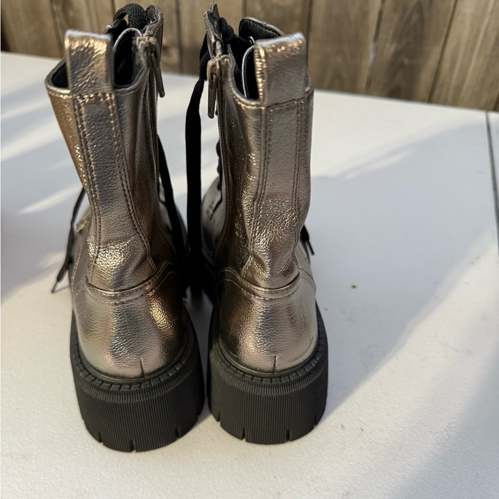 DV By Dolce Vita Glisten Combat Boots size 7 - Picture 4 of 6